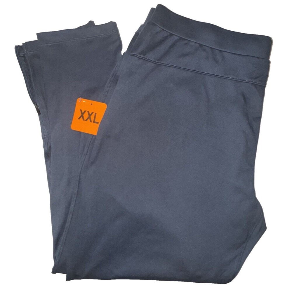 Mondetta Mens Size XXL Gray Zip Leg Performance Jogger Pants Athletic Athleisure